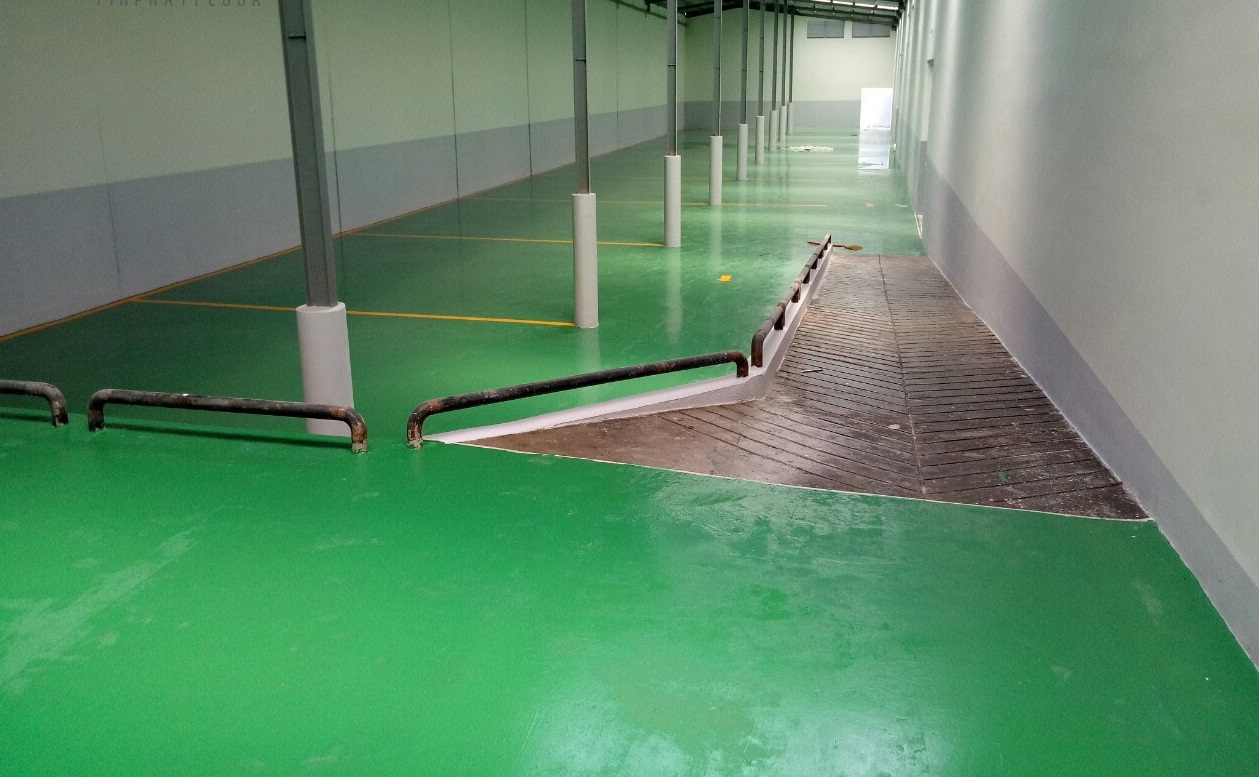 Sơn epoxy gốc dung môi giúp nâng cao chất lượng công trình