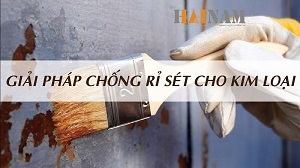 Thi công sơn chống rỉ sét cho kim loại