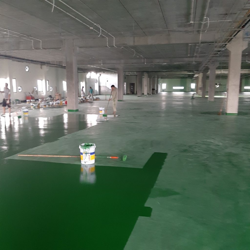 Hướng dẫn thi công sơn epoxy đơn giản