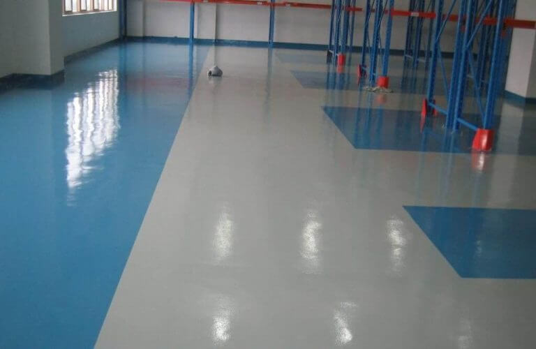 Quy Trình Thi Công Sơn Sàn Epoxy Nhà Xưởng