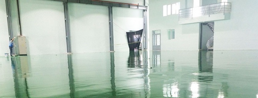 Sơn epoxy nhà xưởng SUNGBU Nam Tân Uyên