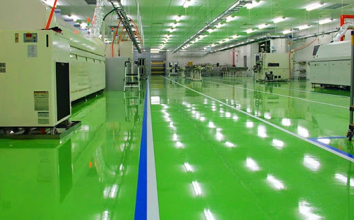 Báo Giá Sơn Epoxy Nền Nhà Xưởng