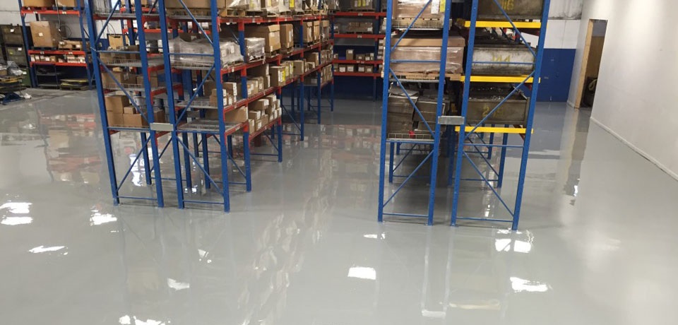 Sơn epoxy sàn nhà xưởng