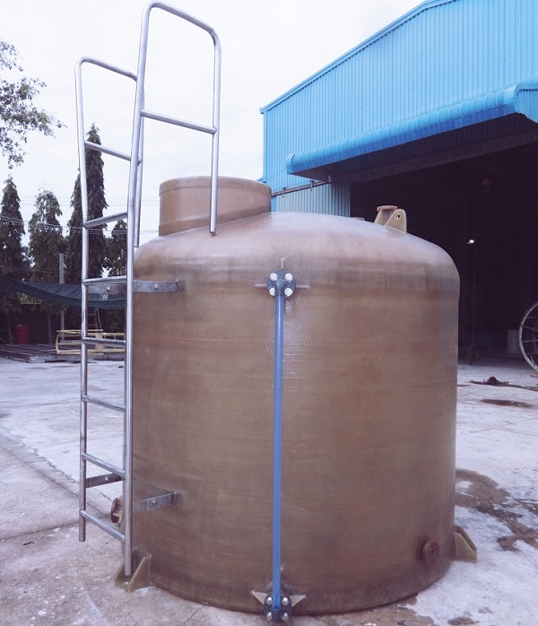 thi cong son san epoxy, BỒN CHỨA AXIT CLOHYDRIC (HCL)