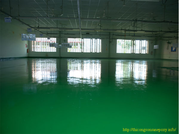 Dịch vụ sơn epoxy tại hcm