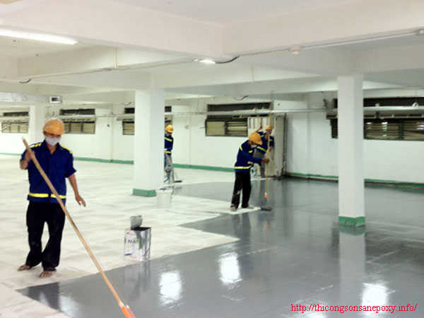 Dịch vụ sơn epoxy tại hcm