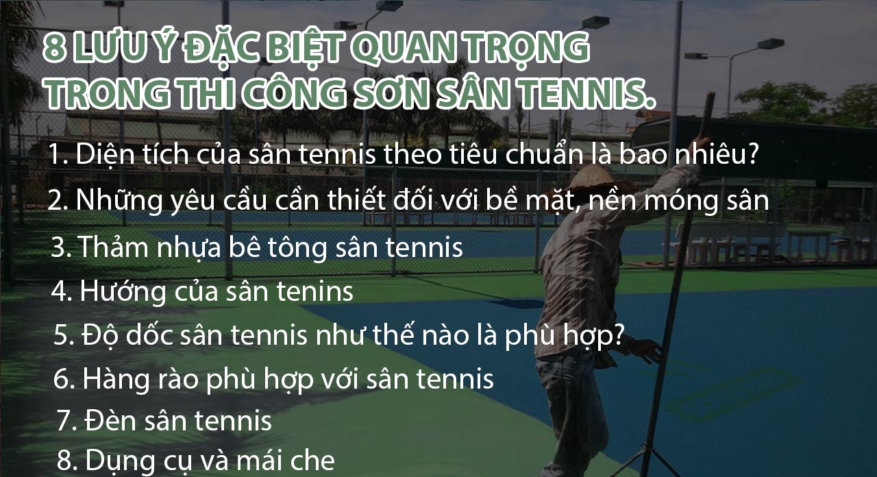 THI CÔNG SƠN SÂN TENNIS