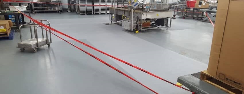 Quy trình thi công sơn epoxy sàn nhà xưởng