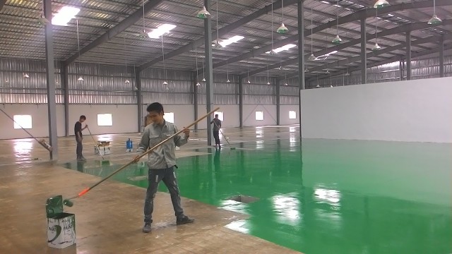 Sơn epoxy sàn công nghiệp giá rẻ