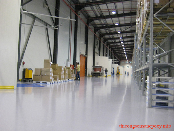 Sơn Epoxy Sơn Nền Nhà Kho Chất Lượng