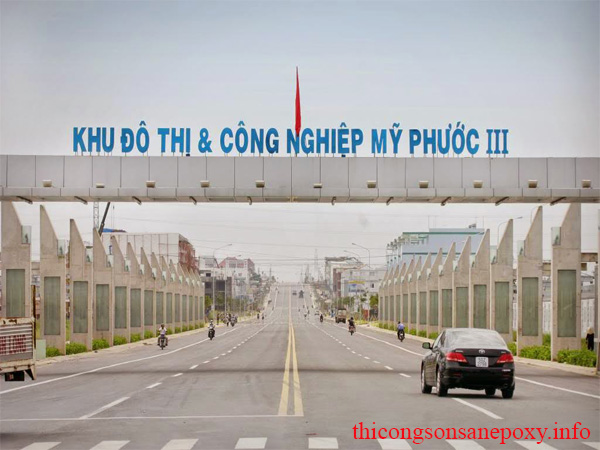 Thầu Sơn Nền Nhà Xưởng Tại Bình Dương