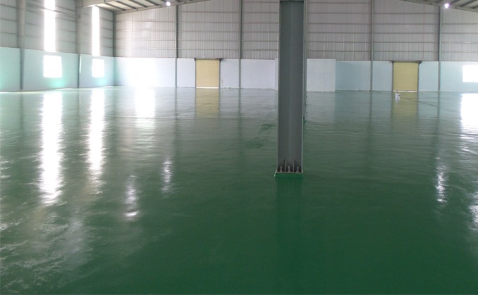 Thi công sơn sàn Epoxy tại công ty TNHH Tenma Việt Nam