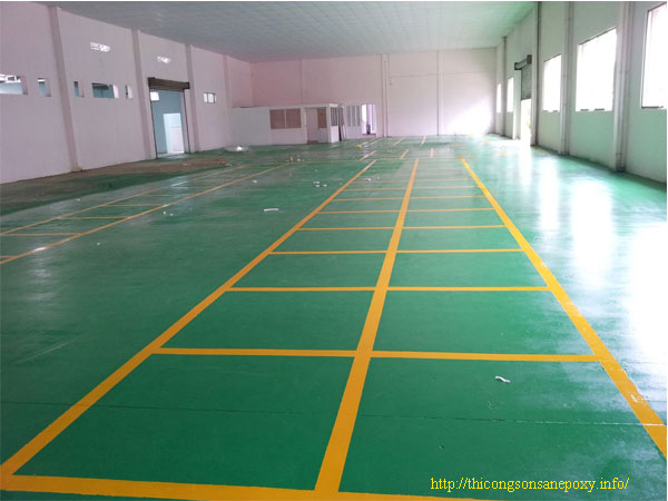 Sơn sàn công nghiệp epoxy