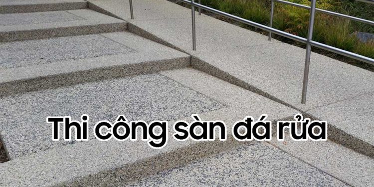 Thi công đá rửa tại Đà Nẵng
