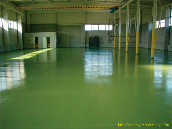 Thi công sơn epoxy giá rẻ uy tín hcm