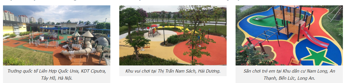 THI CÔNG SÂN CHƠI TRẺ EM