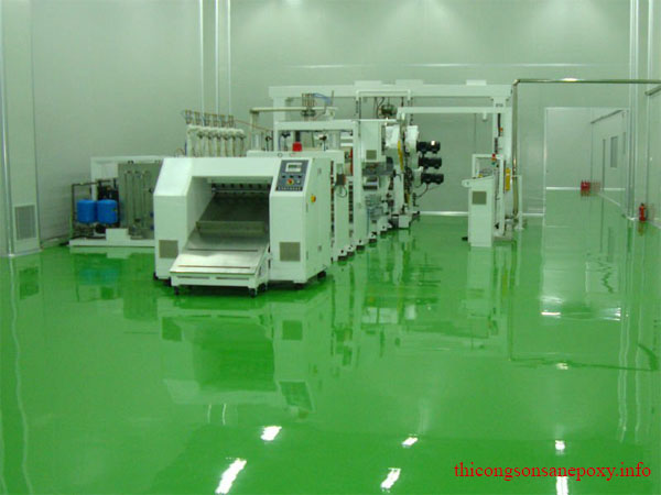 Thi Công Sơn Epoxy San Phẳng Nhà Máy Thực Phẩm