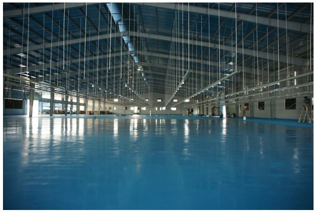 Sử dụng sơn sàn epoxy cho sàn công nghiệp