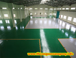 Lý do sơn epoxy cho nền nhà xưởng