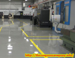 QUY TRÌNH THI CÔNG SƠN EPOXY KẺ VẠCH