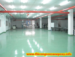 Hiệu quả mang lại từ sơn nền bằng sơn epoxy