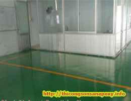 Sơn epoxy sàn công nghiệp giá rẻ