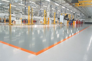 Sơn nền epoxy tự san phẳng chịu trọng lực cao