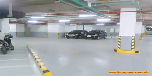 THI CÔNG SƠN SÀN EPOXY GARAGE ÔTÔ