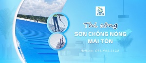 Sơn chống nóng mái tôn ở vũng tàu