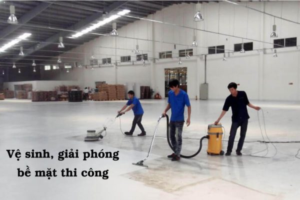 Nhà Thầu Thi Công Sơn Sàn Epoxy Gía Rẻ Tại Quận 1 TP.HCM